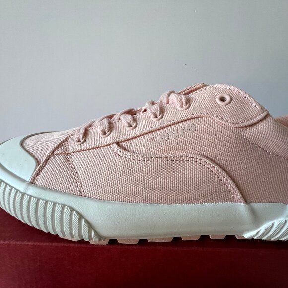 Levi's Sneakers Emma Rose, Pink Canvas, Size 9M New! - Picture 9 of 16